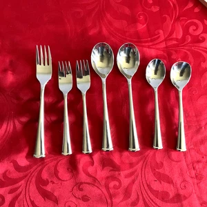 Towle Georgian House 18 /8 stainless Contempra mixed lot of 7 pieces EUC - Picture 1 of 6