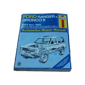 Haynes 1026 Ford RangerBronco II 2WD 4WD 1983 thru 1992 Automotive Repair Manual - Bild 1 von 4