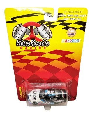 Jeff Burton #99 White Knuckle Racing 1/64 Ford Taurus Diecast Car - Image 1 of 3