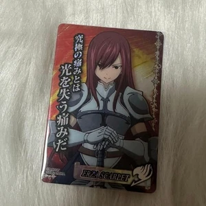 FAIRY TAIL Collector's Card - Erza Scarlet - Rare Trading Card for Fans - Picture 1 of 1