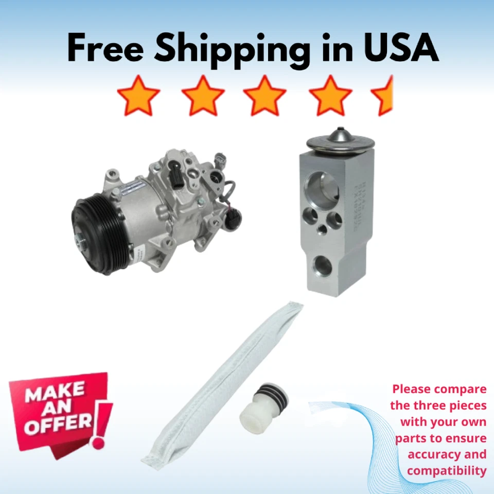 Kit Compresor A/C Fit Subaru Legacy 2015-2016, Subaru Outback 2015-2016 Foto 1 de 1