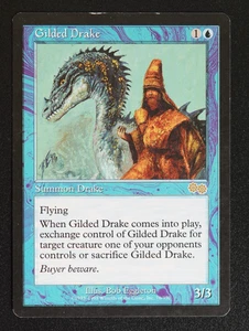 Gilded Drake Urza's Saga MTG Karte Reserved List Magic the Gathering - Bild 1 von 2