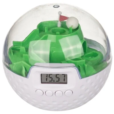 Wecker Gold Digital Tisch-Uhr mit Spielfunktion Kunststoff Uhr Alarm »Golfball« - Bild 1 von 3