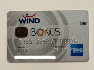 Alpha Bank American Express Wind Credit Card▪️Greece▪️2013 Exp▪️Chip - Picture 1 of 2