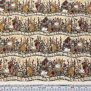 Tea Thyme In The Garden by Deb Strain for Moda Fabrics Cotton by the HALF YARD - Picture 1 of 3