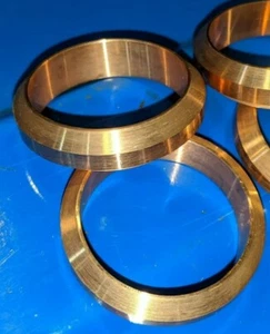 Yamaha Phazer Snowmobile Copper Exhaust Donuts /Gaskets. Fits 2007- 2018 - Picture 1 of 2