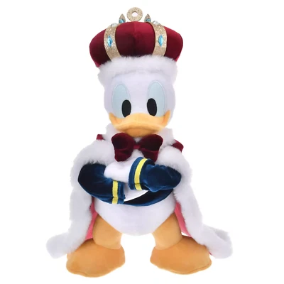 Disney Store Japan Donald Plüschtier DONALD DER KÖNIG GEBURTSTAG 36cm Tokyo NEU - Bild 1 von 3