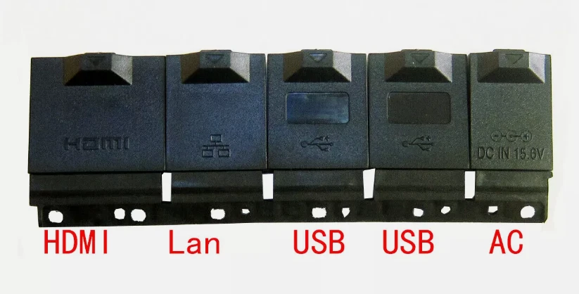 Nuevo Para Panasonic Toughbook CF-31 CF31 AC USB Lan Ethernet Cubierta Puerto Cubierta USK Foto 1 de 1