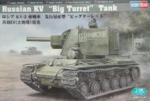 MODELLISMO-Russian KV-2 "Big Turret"+ fotoincisioni - HOBBY BOSS -1/48 scale - Foto 1 di 4