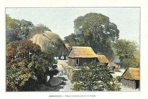 MADAGASCAR " AMBOHINIAZY " CHUTE D' EAU DE KOMA / ILLUSTRATIONS 1906  - Foto 1 di 2