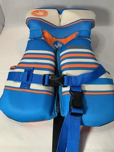 BODY GLOVE INFANT LIFE JACKET LESS THAN 30LBS, BLUES/ORANGE/WHITE - Picture 1 of 10