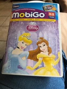 Vtech MobiGo Disney Princess Game Cartridge Colors Counting Letters Shapes Works - Picture 1 of 1