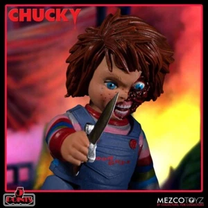 Chucky Jeu d´enfant Figurine 5 Points Deluxe Mezco - Imagen 1 de 9