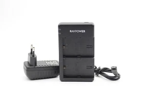 Ravpower LP-E6 Battery Charger mit Netzkabel ohne Akkus - Bild 1 von 2