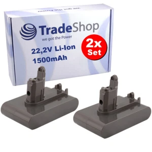 2x Li-Ion Akku für Dyson DC43 DC43 Animal Pro DC43H DC44 DC44 Animal 22,2V 1,5Ah - Bild 1 von 6