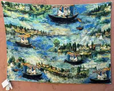 SS 2019 Off-White - Manet Lake Holiday Print Beach Towel - Virgil Abloh - Image 1 of 4