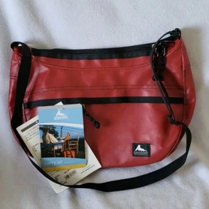 Gregory Satchel Sml Red Shelterite Crossbody Bag - Picture 1 of 12