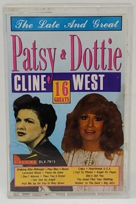 Patsy Cline & Dottie West: 16 Greats Cassette Tape  - Image 1 of 4