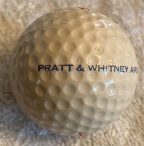 PRATT & WHITNEY AIRCRAFT, HARTFORD CONNECTICUT Logo Ball. 1970s, Superb Titleist - Picture 1 of 5