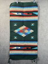 VTG Navajo Style Textile Table Mat Topper Wall Hanger Native American 39x19”
