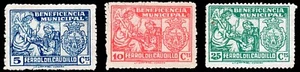 Coruña - Guerra Civil - Em. Local Nacional - Ferrol - Allpeuz * 1+3+5 - Imagen 1 de 1