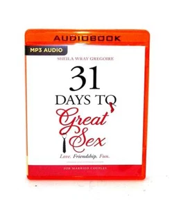 BOOK/AUDIOBOOK MP3-CD Sheila Wray Gregoire Christian Living 31 DAYS TO GREAT SEX - Picture 1 of 1