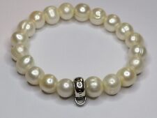 925 Sterling Silver Thomas Sabo Cultured Freshwater Pearl Bracelet Charm 25
