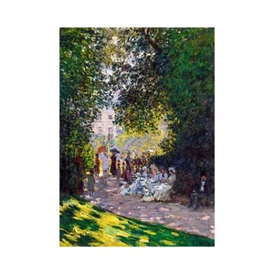 Claude Monet, The Parc Monceau, 1878, 100% Cotton Art Paper, A3 Size - Picture 1 of 10