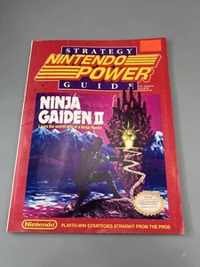 Ninja Gaiden II 1990 Nintendo Power Guida Strategica con Poster Vol SG2/NP-15 - Foto 1 di 17