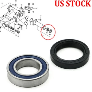 Left Rear Axle Wheel Bearing & Seal For Honda Foreman 400, 500 Rancher 350 420 - Picture 1 of 7
