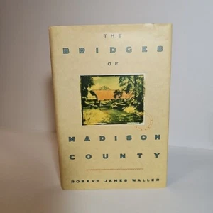 "The Bridges of Madison County" 1st Printing, Apr 1992 Very Good Condition Book - Imagen 1 de 10