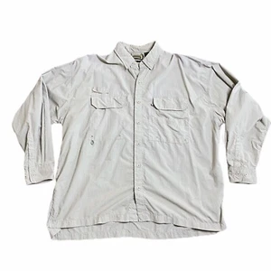 Field & Stream Herren Langarm Guide Hemd Größe XXL Khaki - Bild 1 von 5