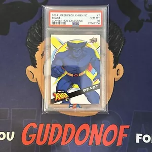 💎PSA 10 GEM MINT 2024 Upper Deck X-Men '97 SDCC Exclusive BEAST #7 - Picture 1 of 3