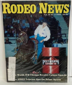 IRA Rodeo News Magazine Vol. 32 No. 2 1992 - Foto 1 di 4