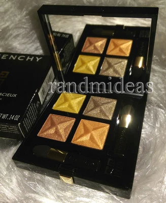 Givenchy Palette Ors Audacieux Intense & Radiant Eyeshadow-4 Color-X'mas LE-RARE - Image 1 of 4