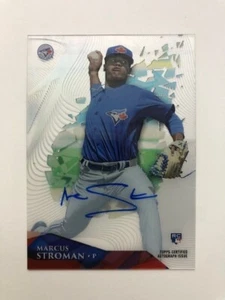 2014 Topps High Tek Autogramme Marcus Stroman #HTMS RC - Bild 1 von 4