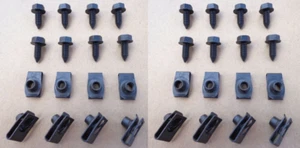 16 STOCK STYLE BODY BOLT/U-NUTS! '50-'70's GM BUICK OLDS CADDY PONTIAC CHEVROLET - Picture 1 of 1