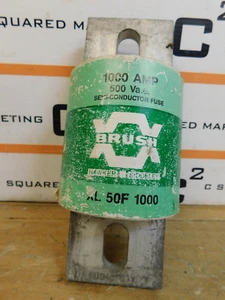 Brush Hawker XL50F1000 Halbleitersicherung 1000Amp 500Vac 3 Stück gebraucht CSQ - Bild 1 von 3