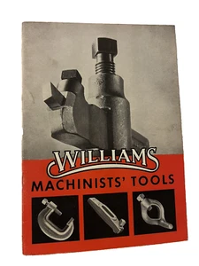 J.H. WILLIAMS & CO. VINTAGE 1950 MACHINISTS’ TOOLS CATALOG BUFFALO NY JB94 - Picture 1 of 7