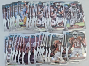 Lot of (37) 2022 Bowman University Chrome Base Football - Foto 1 di 2