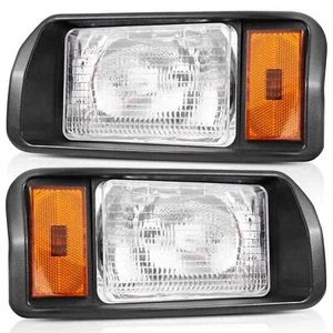 Driver & Passenger Headlights For Club Car DS Factory Size 101988001 101988002 - Foto 1 di 6
