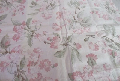 NEW Ralph Lauren BELMONT OAKS FLORAL 100% Cotton Sateen Designer Fabric Remnants - Image 1 of 2