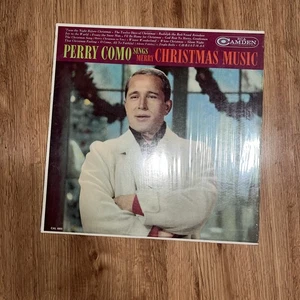 Perry Como Lp Sings Merry Christmas Music On Camden - Vg++/ Vg++ (In Shrink!) - Picture 1 of 4