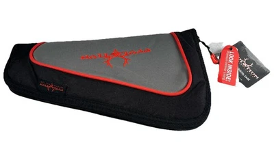 Evolution Deluxe 12” Pistol Case Black Padded Interior Zip-Up Outdoor Design NWT - Image 1 of 4