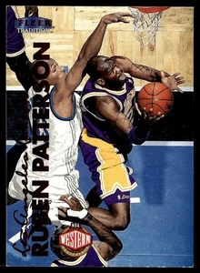 1999-00 Fleer Tradition Ruben Patterson Los Angeles Lakers #81 - Picture 1 of 2