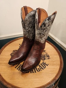 DP80516 Men's "Rodeo" Snip Toe Hair-On Western Boot by Dan Post 12.0 EW - Picture 1 of 8