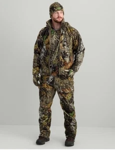 Cabela's Men's Insulated Bibs Mossy Oak Breakup Camo Hunting PantsXL, Jacket 2XL - Picture 1 of 13