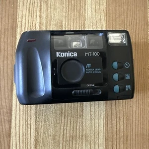 KONICA MT-100 Point & Shoot Auto Focus 35mm Camera. Great Shape! - Picture 1 of 11