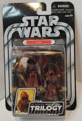 Star Wars A New Hope Jawas 2004 paquete de 2 figuras de la colección original de la trilogía Foto 1 de 4