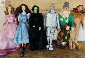 Lotto 7 Bambole Barbie Ken Mago di Oz Vintage Collezione - Foto 1 di 10